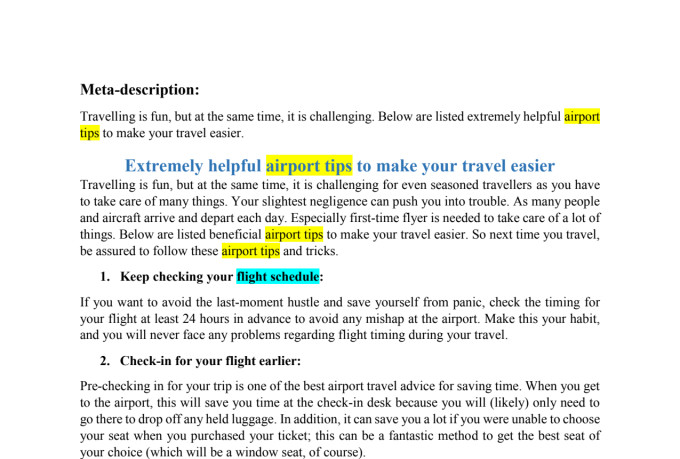 write optimized seo friendly articles and blog post